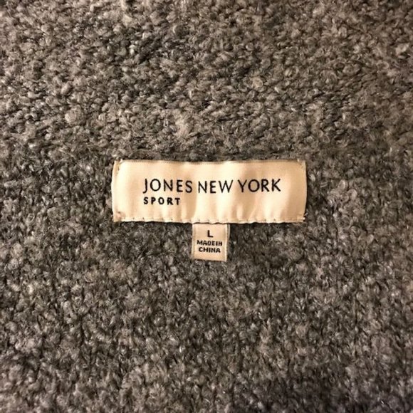 NWOT Jones New York Stripe Duster Cardigan - Picture 15 of 16